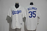 Youth Los Angeles Dodgers #35 Cody Bellinger White New Cool Base Stitched Jersey,baseball caps,new era cap wholesale,wholesale hats